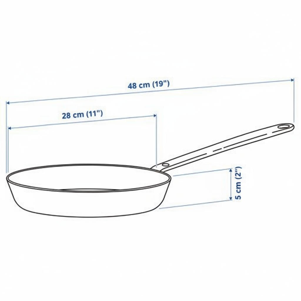 HEMVIK Non-Stick 28cm Frying Pan - Image 5