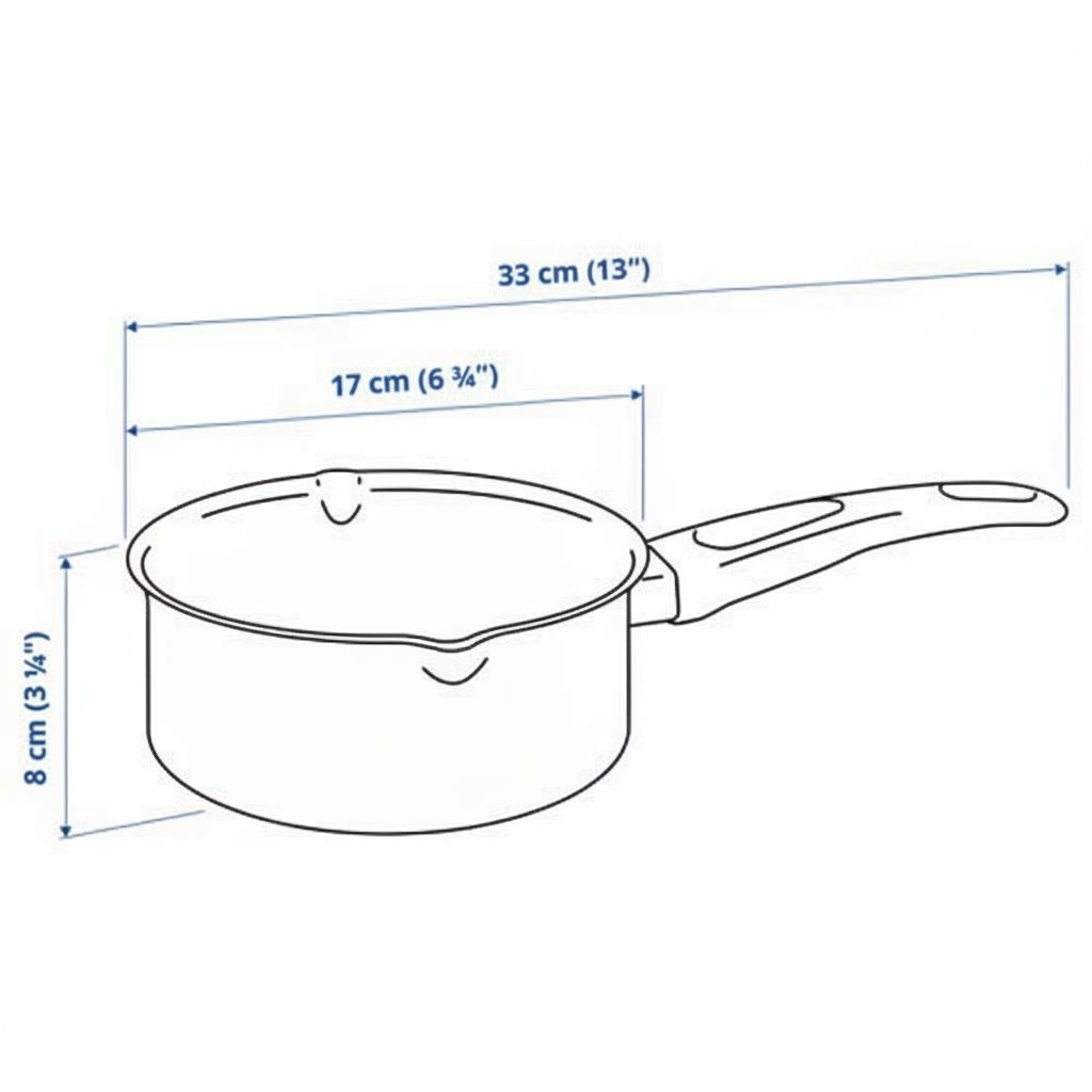 HEMVIK Non-Stick Saucepan - Image 4