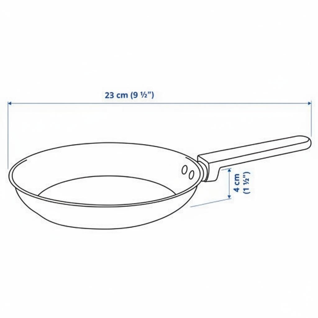 MIDVORA 2-Piece Non-Stick Frying Pan Set - Image 3