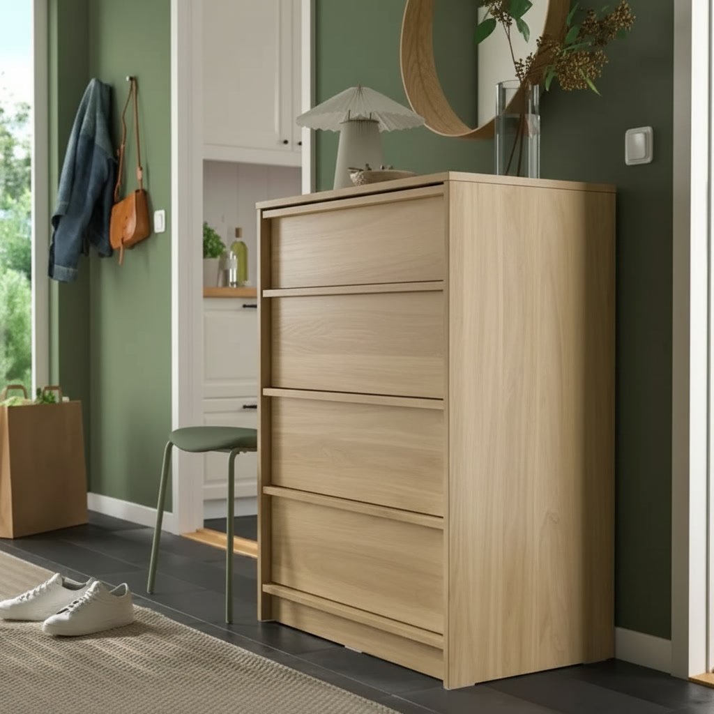 ANKAVIK Tall 4-Drawer Storage Chest - Image 4