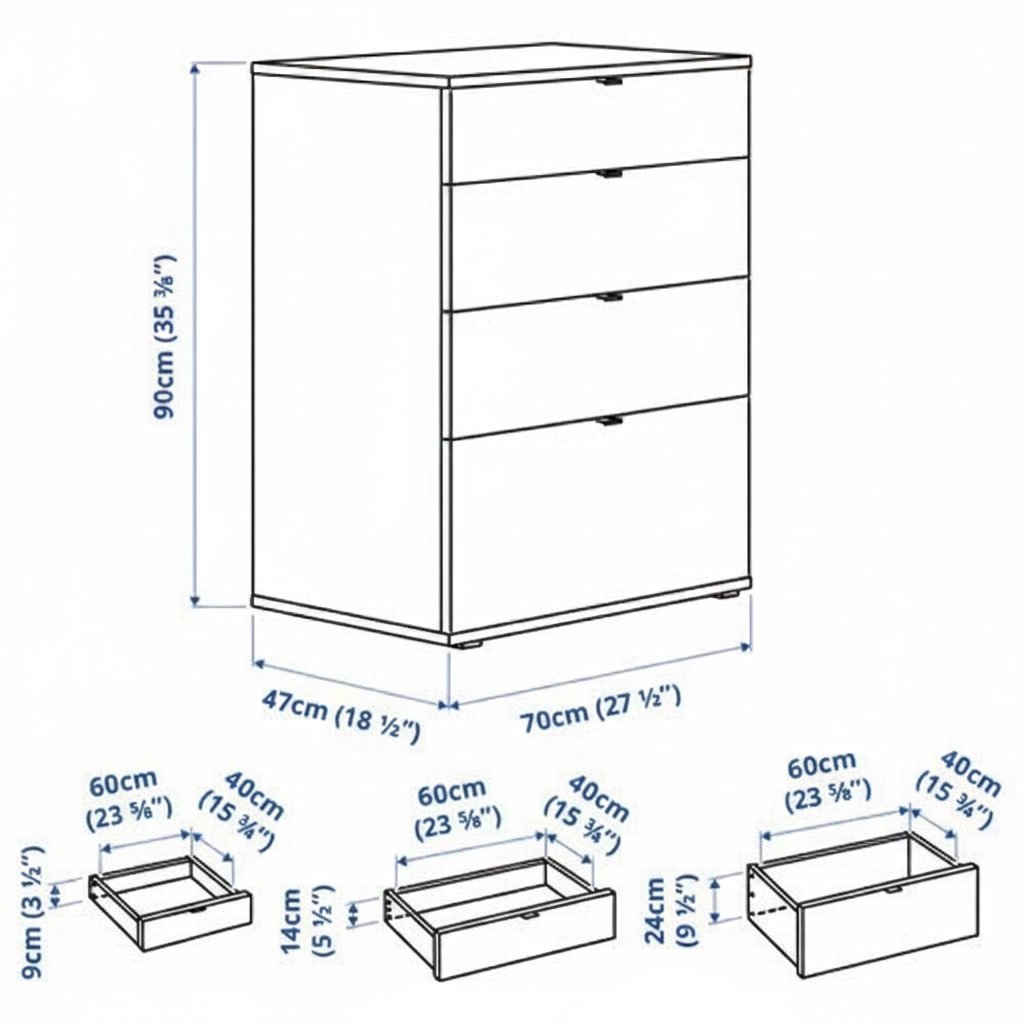 ANTARA Cabinet Drawer Storage Unit - Image 4