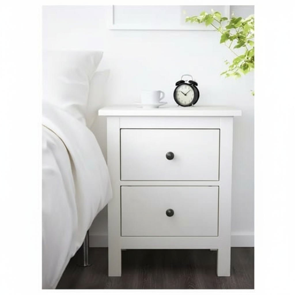 HEMVIK 2-Drawer Bedside Chest - Image 3