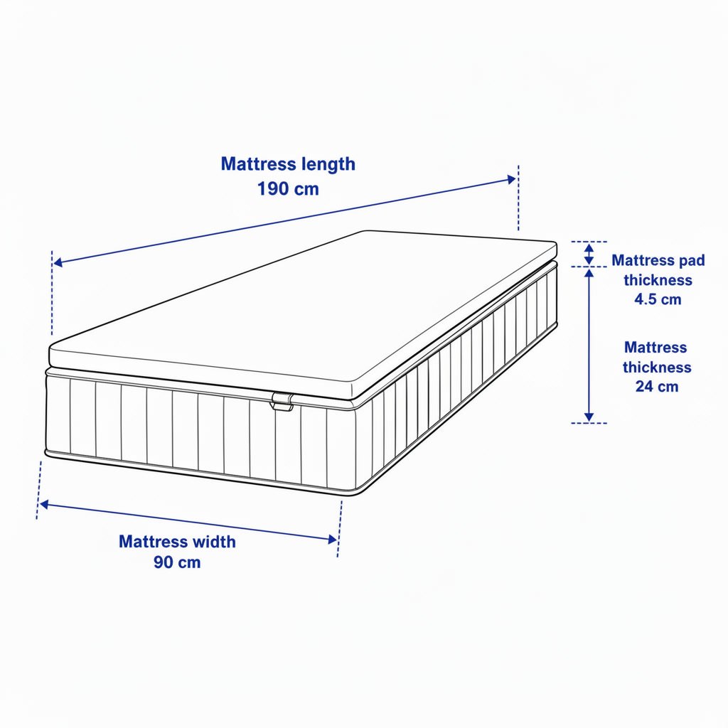 VESTVIK Mattress Pad Set - Image 5