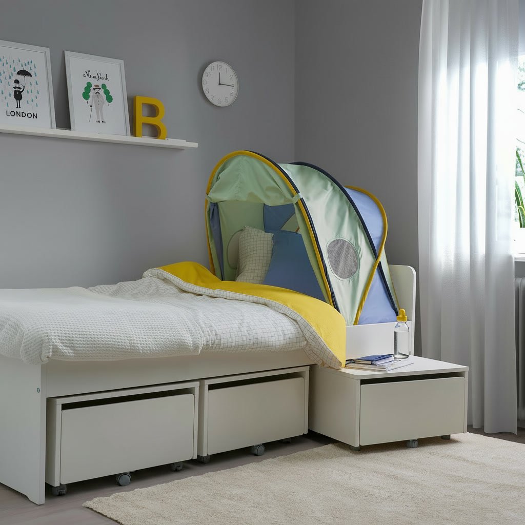 ELDVIK Children's Bed Tent Canopy - Image 2