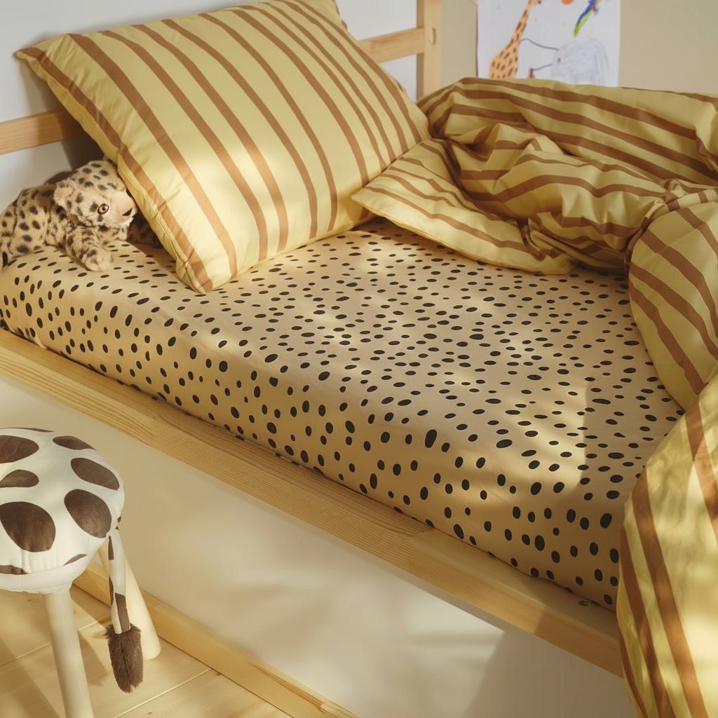 SANDVIK Safari Theme Fitted Sheet - Image 2