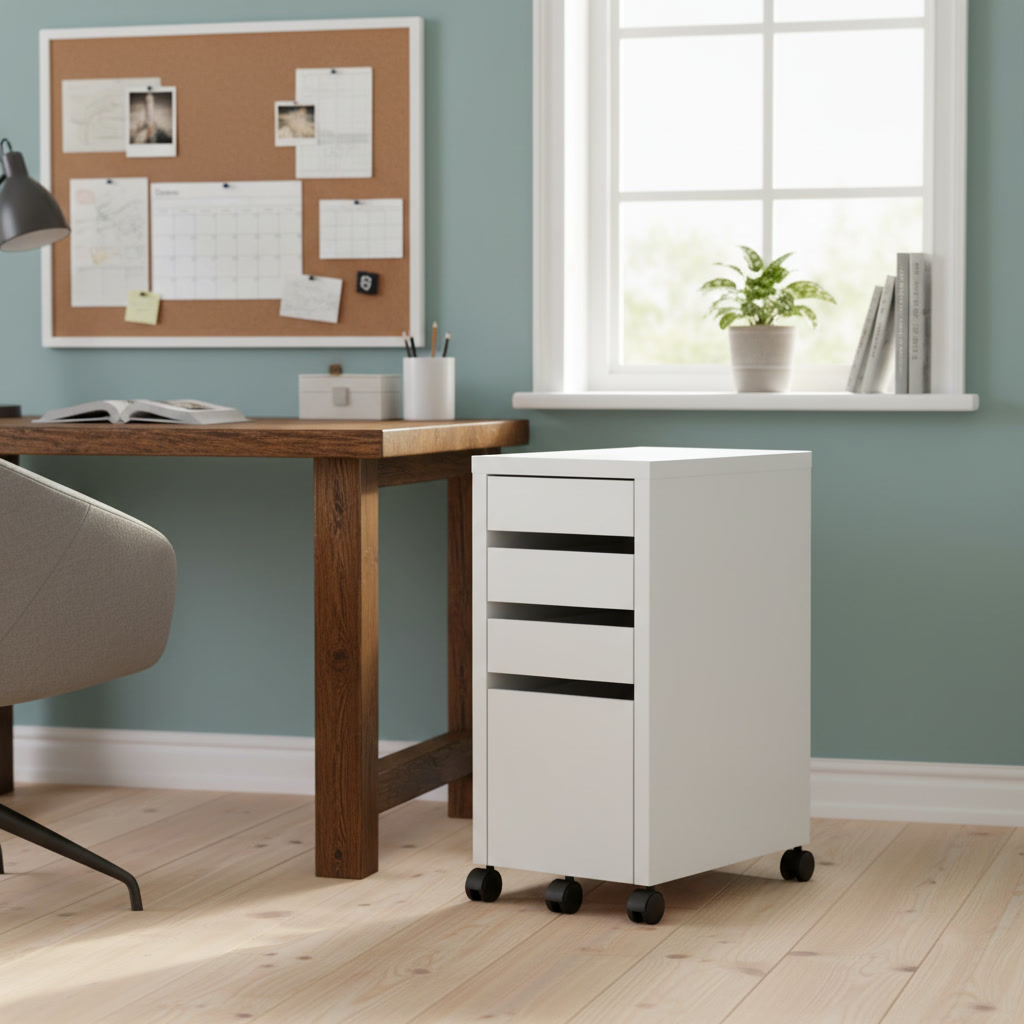 MIKVIK Drawer Unit Drop-File Storage - Image 3