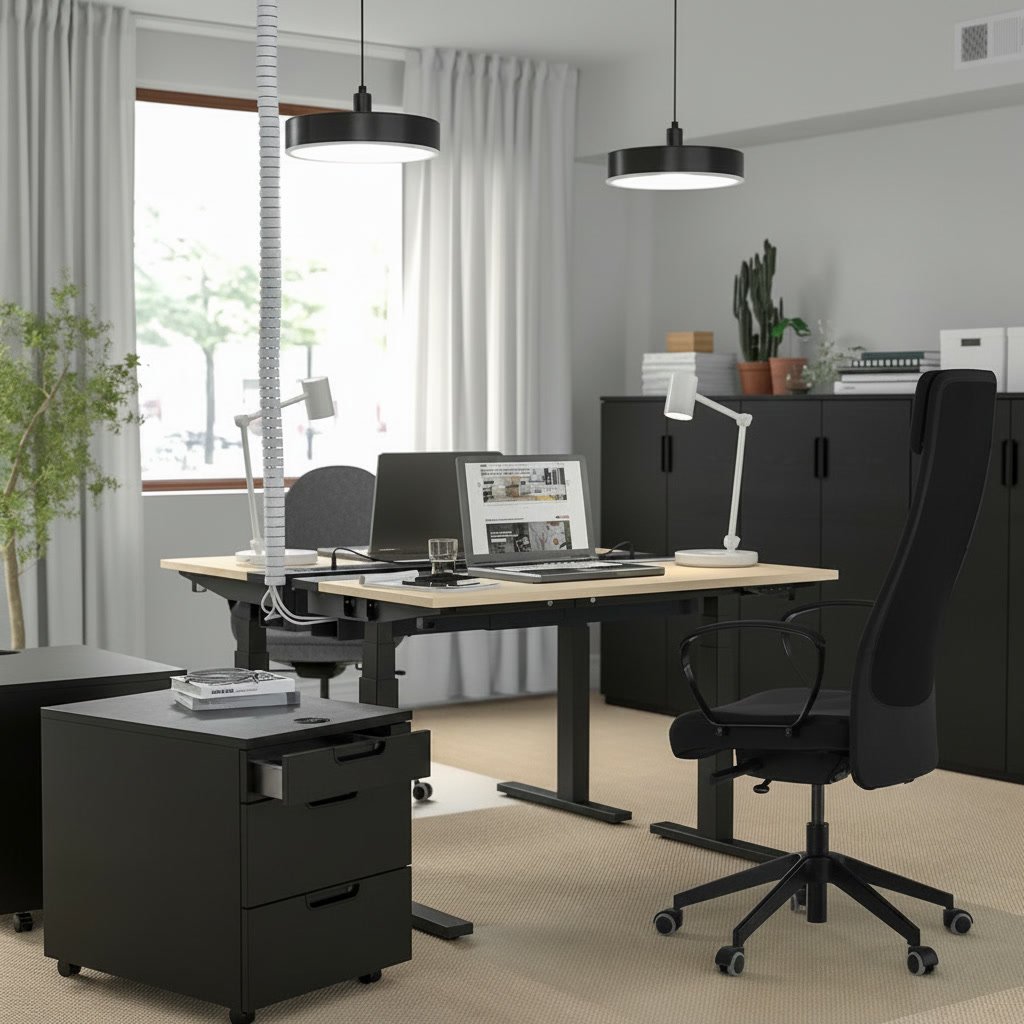 MARVIK High Back Floor Protector Chair - Image 7
