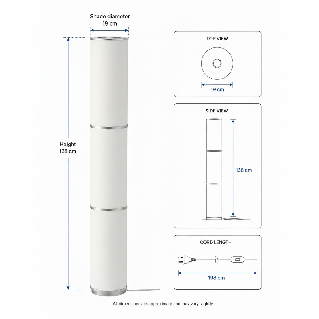 VIDVIK Column Floor Lamp - Image 4