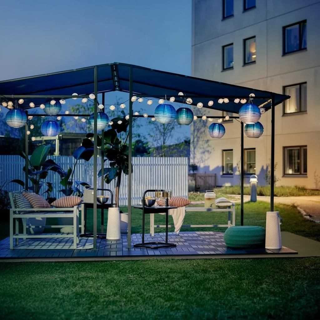 GUNVIK Outdoor Shade Gazebo - Image 5