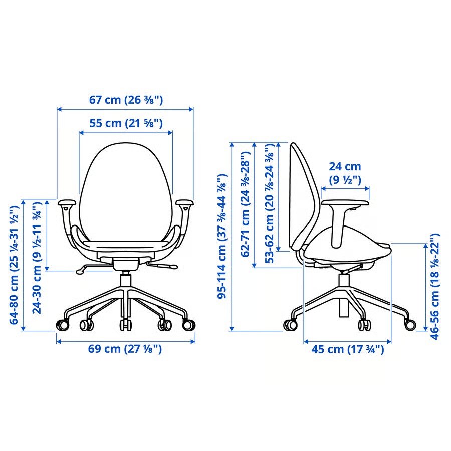HATVIK Ergonomic Chair - Image 18