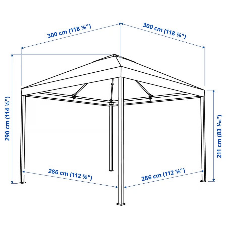 HIMVIK Patio Gazebo - Image 3