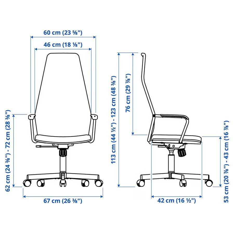 HUVIK Ergonomic Gaming Chair - Image 6