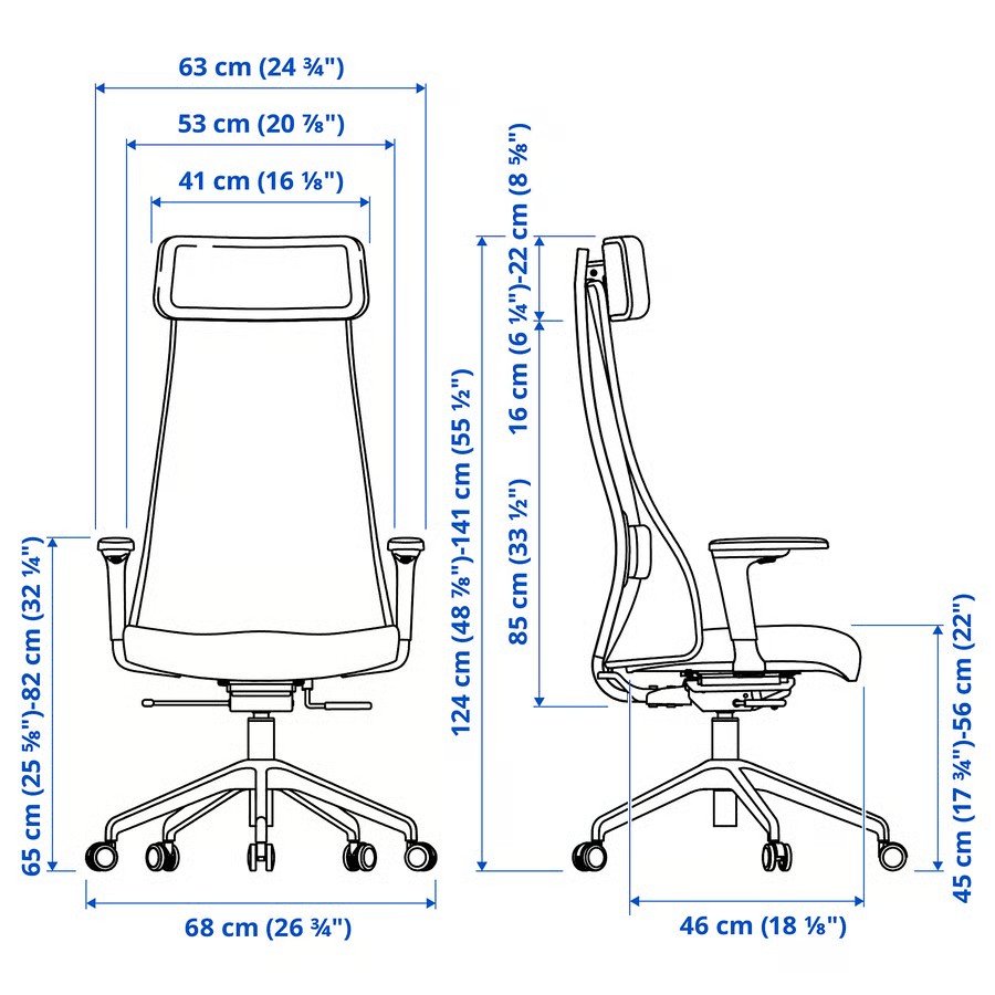 JARVIK High Back Ergonomic Chair - Image 8