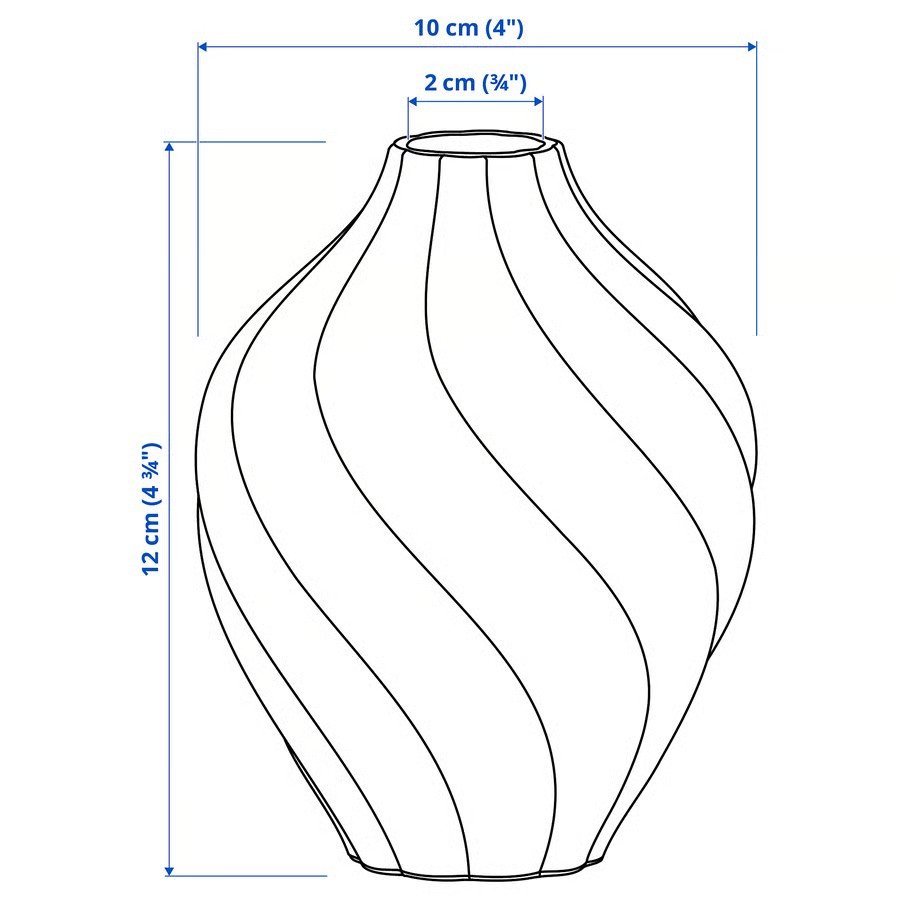KORNVIK Ceramic Decorative Vase - Image 4