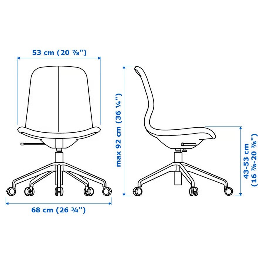 LANGFAL Upholstered Conference Chair - Image 17