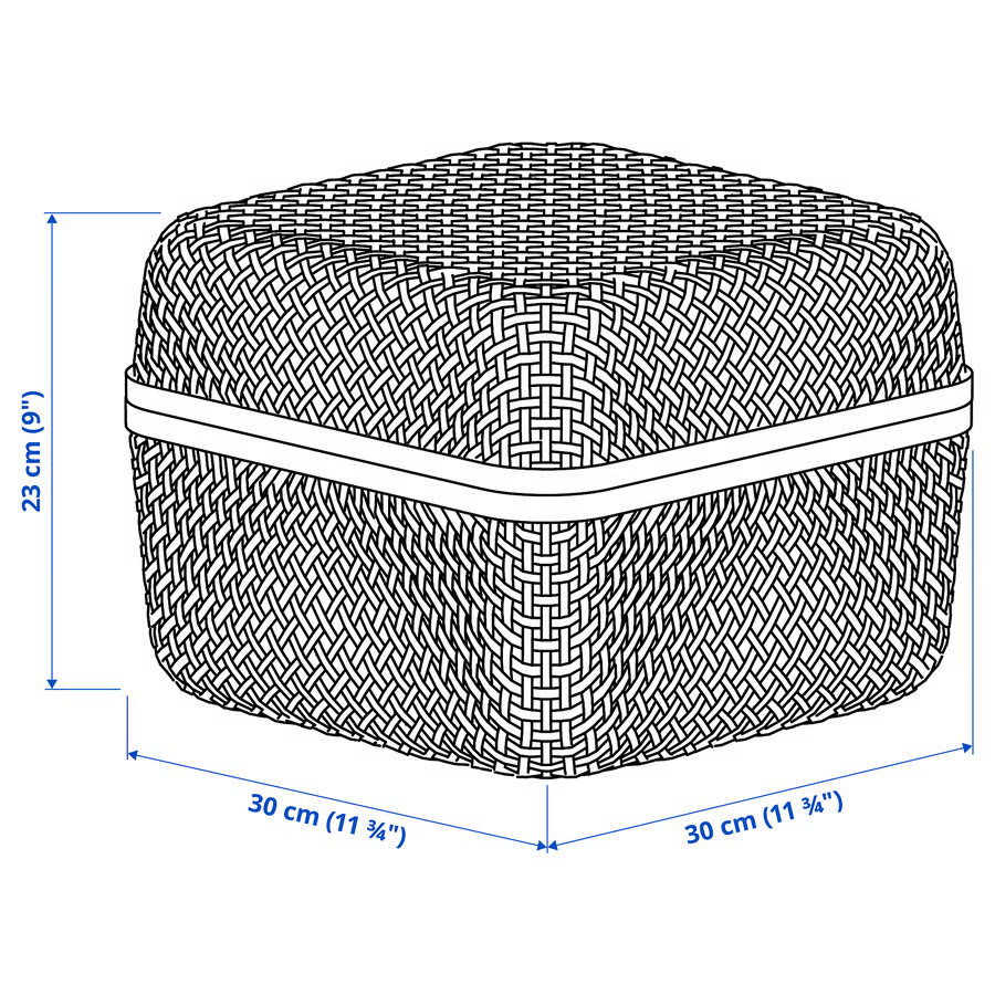 SMARVIK Storage Box With Lid - Image 5