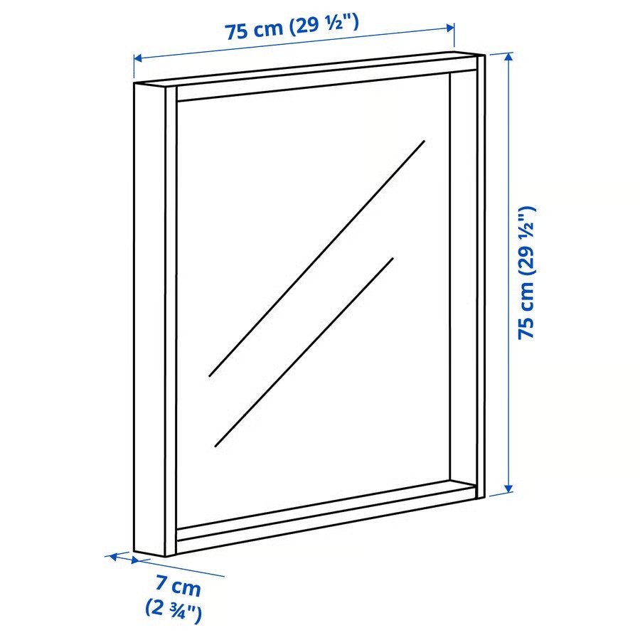 TURVIK Square Wall Mirror - Image 4